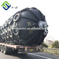 Floatable pneumatic rubber fender for ship and dock